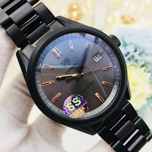 태그호이어 까레라 스페셜 에디션 블랙 메탈 39mm*퀄리티up 오토매틱*